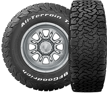 Neumático para auto o camioneta BFGOODRICH  ALL TERRAIN KO2 35X12.50  Aro R17