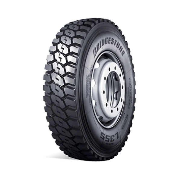 Neumático para camión o bus BRIDGESTONE L355 12 Aro R22.5